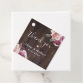 紫色のフローラ素朴な感謝してい木よ結婚。 フェイバータグ (インサイチュ)