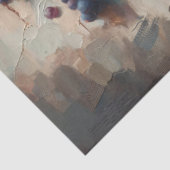 紫色のブドウとつる植物オイル塗装のデコパージュ 薄葉紙 (詳細)