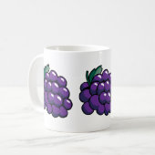 紫色のブドウの果実 | マグ (正面左)