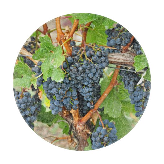 紫色のブドウ カッティングボード (正面)