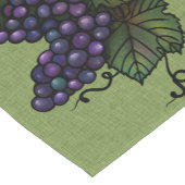紫色のブドウ、素敵な贈り物、14" X 72"テーブルランナー ショートテーブルランナー (コーナー)