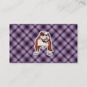 紫色のブルドッグ 名刺 (裏面)