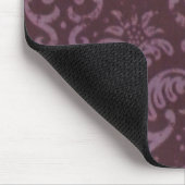 紫色のブロケード マウスパッド (コーナー)