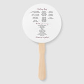 紫色のプラムラベンダー牡丹の緑のラウンドファン ハンドファン (裏面)