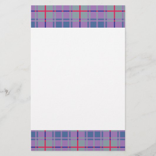 紫色のプレイス 便箋 (正面)