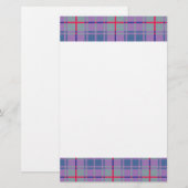 紫色のプレイス 便箋 (正面/裏面)