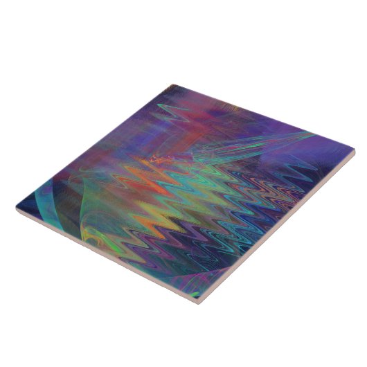 紫色のプール タイル (側面)