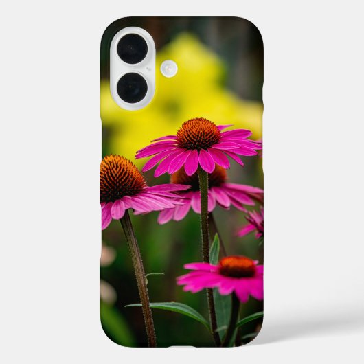 紫色のベニバナ Case-Mate iPhoneケース (裏面)