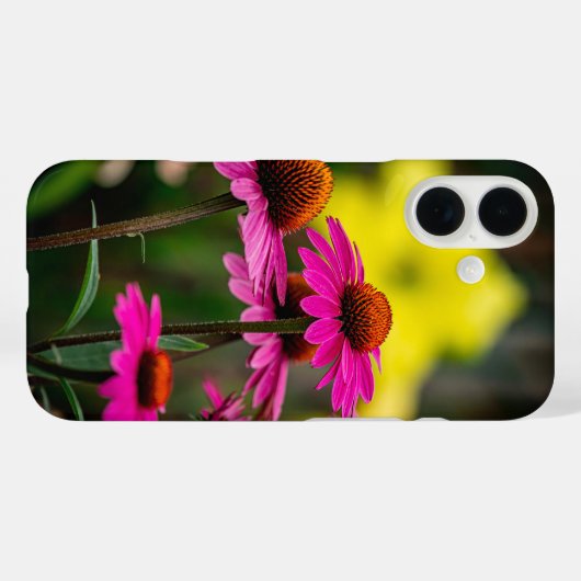 紫色のベニバナ Case-Mate iPhoneケース (裏面 (横))