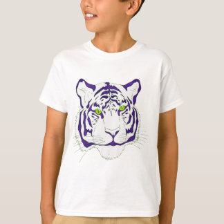 紫色のベンガルトラ Tシャツ