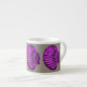 紫色のホタテ エスプレッソカップ (正面右)