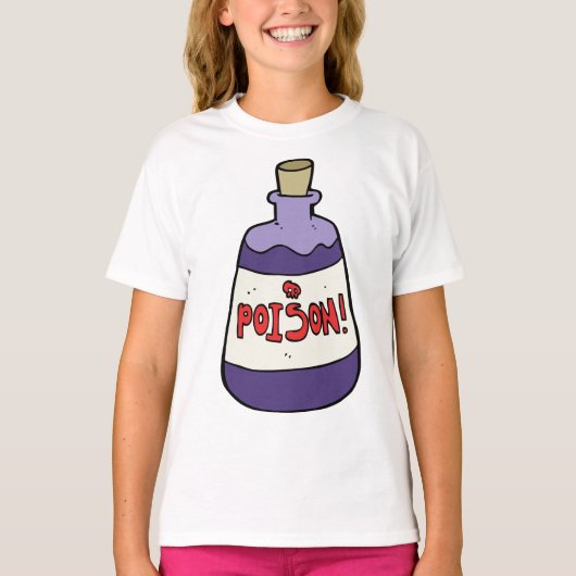 紫色のボトル Tシャツ (正面)