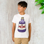 紫色のボトル Tシャツ