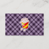 紫色のポップコーン 名刺 (裏面)