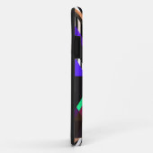 紫色のポップ・アートのなアズテック人 Case-Mate iPhoneケース (裏面/右)