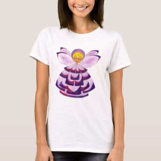 紫色のポージピクシーTシャツ Tシャツ