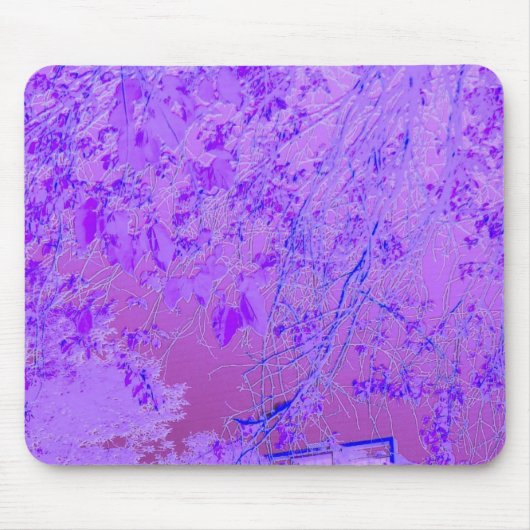 紫色のマウスパッド マウスパッド (正面)