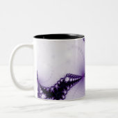 紫色のマグ ツートーンマグカップ (左)
