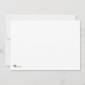 紫色のマスクは謝肉祭の招待状に玉を付けます 招待状 (裏面)