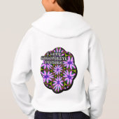 紫色のマーゲライト模様 (裏面)