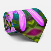 紫色のマーゲライト模様 ネクタイ (ロール)