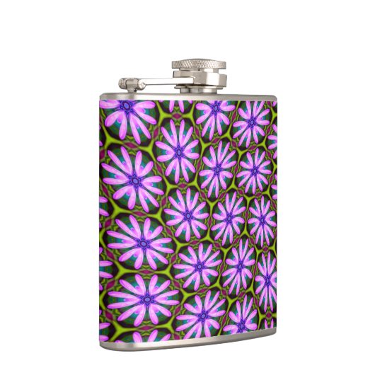 紫色のマーゲライト模様 フラスク (右)