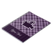 紫色のムービーカメラ ノートブック (左側)