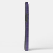 紫色のメタリックモノグラムケースメイトiPhoneケース Case-Mate iPhoneケース (裏面 / 右)