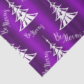 紫色のメリークリスマス 薄葉紙 (詳細)