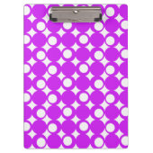 紫色のモダンな球のデザイン@ Emporio Moffa クリップボード (正面)