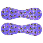 紫色のモルモット輝くソフトボール ソフトボール (パネル)