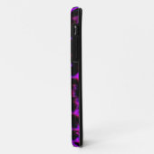 紫色のユキヒョウ Case-Mate iPhoneケース (裏面/左)