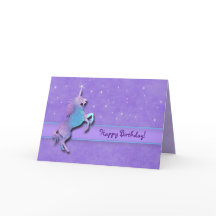 紫色のユニコーン