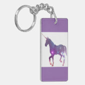 紫色のユニコーン キーホルダー (正面左)