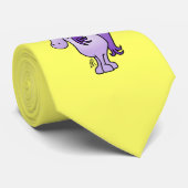 紫色のユニコーン ネクタイ (ロール)