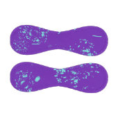 紫色のライトブルードードル 野球ボール (パネル)