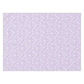 紫色のラベンダーの木々冬のクリスマステーブルクロス テーブルクロス (正面(横))