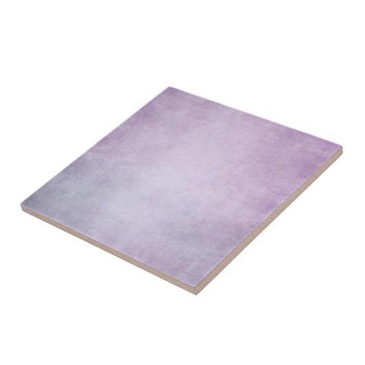 紫色のラベンダーの水彩画のパーソナライズな背景 タイル (側面)