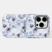 紫色のラベンダーの花 Case-Mate iPhoneケース (裏面 (横))