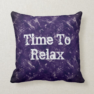 紫色のリラックス鮮やか抽象芸術 クッション