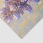 紫色のルパンの花の切り離しに乗る 薄葉紙 (詳細)