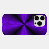 紫色のレインボーin象スキンレザーオプション Case-Mate iPhoneケース (裏面 (横))