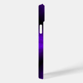 紫色のレインボーin象スキンレザーオプション Case-Mate iPhoneケース (裏面 / 右)