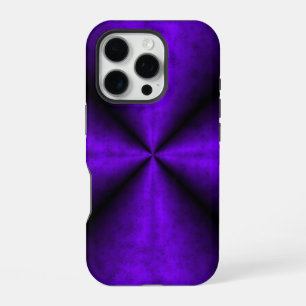 紫色のレインボーin象スキンレザーオプション iPhone 16 proケース