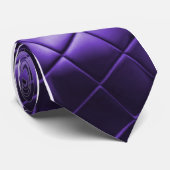 紫色のレトロのステンレス鋼のダイナーのタイ ネクタイ (ロール)