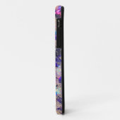 紫色のレースのバラ Case-Mate iPhoneケース (裏面/左)