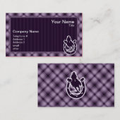 紫色のロデオ 名刺 (正面/裏面)