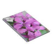 紫色のワイルドフラワーノート ノートブック (右側)