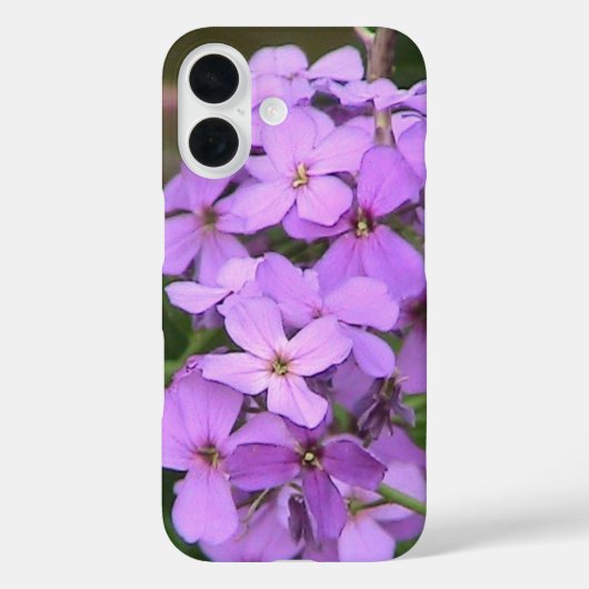 紫色のワイルドフラワーiPhoneケース Case-Mate iPhoneケース (裏面)