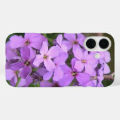 紫色のワイルドフラワーiPhoneケース Case-Mate iPhoneケース (裏面 (横))